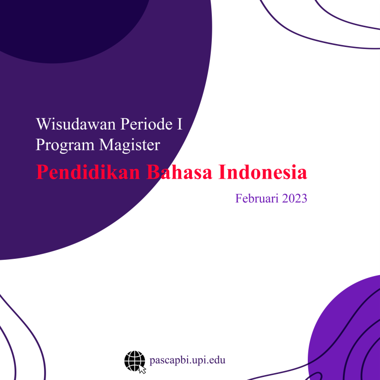 Wisudawan Program Magister Pendidikan Bahasa Indonesia